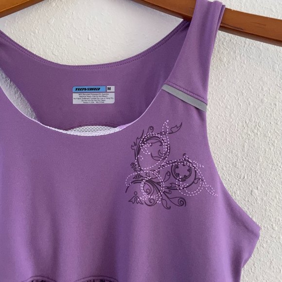 Purple Novara Biking Tank Top, Size M - Picture 2 of 5
